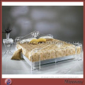 Modern silk-screen rectangle PMMA bed